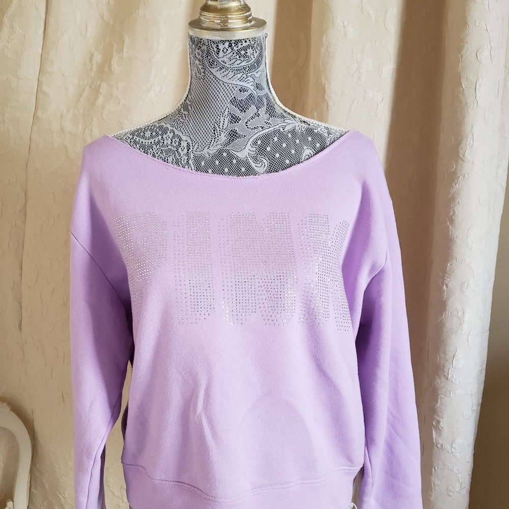 Victoria's secret  off shoulder sweatshirt  Lilac